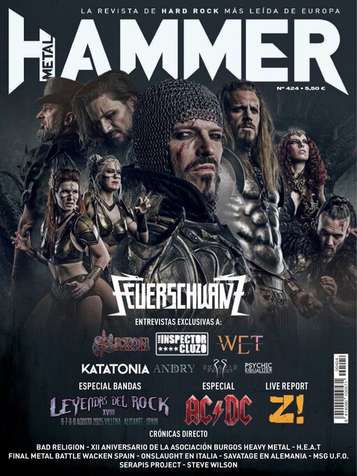 Title details for Metal Hammer by CONNECOR REVISTAS S.L. - Available